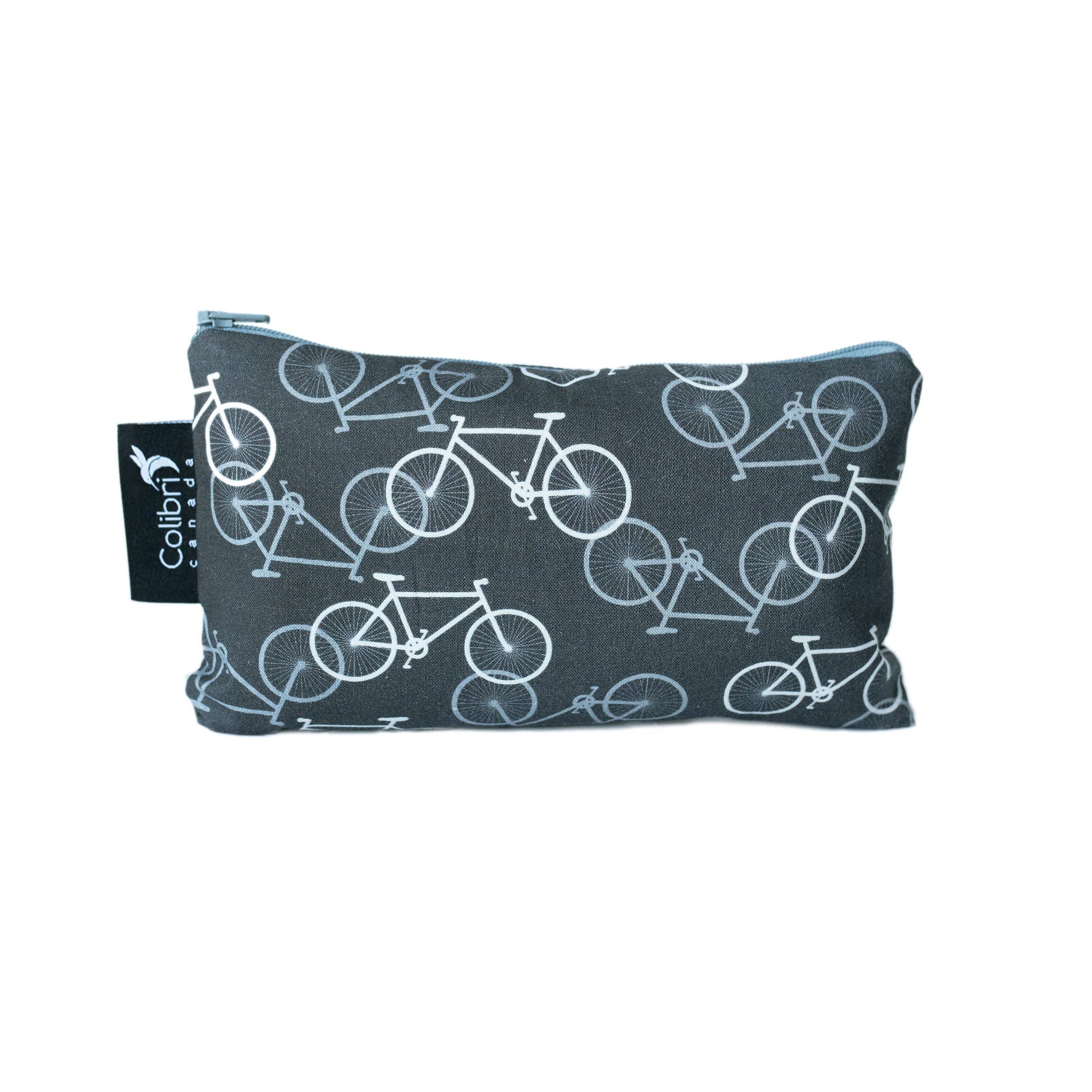 Bikes Reusable Snack Bag - Medium-Little Sprout