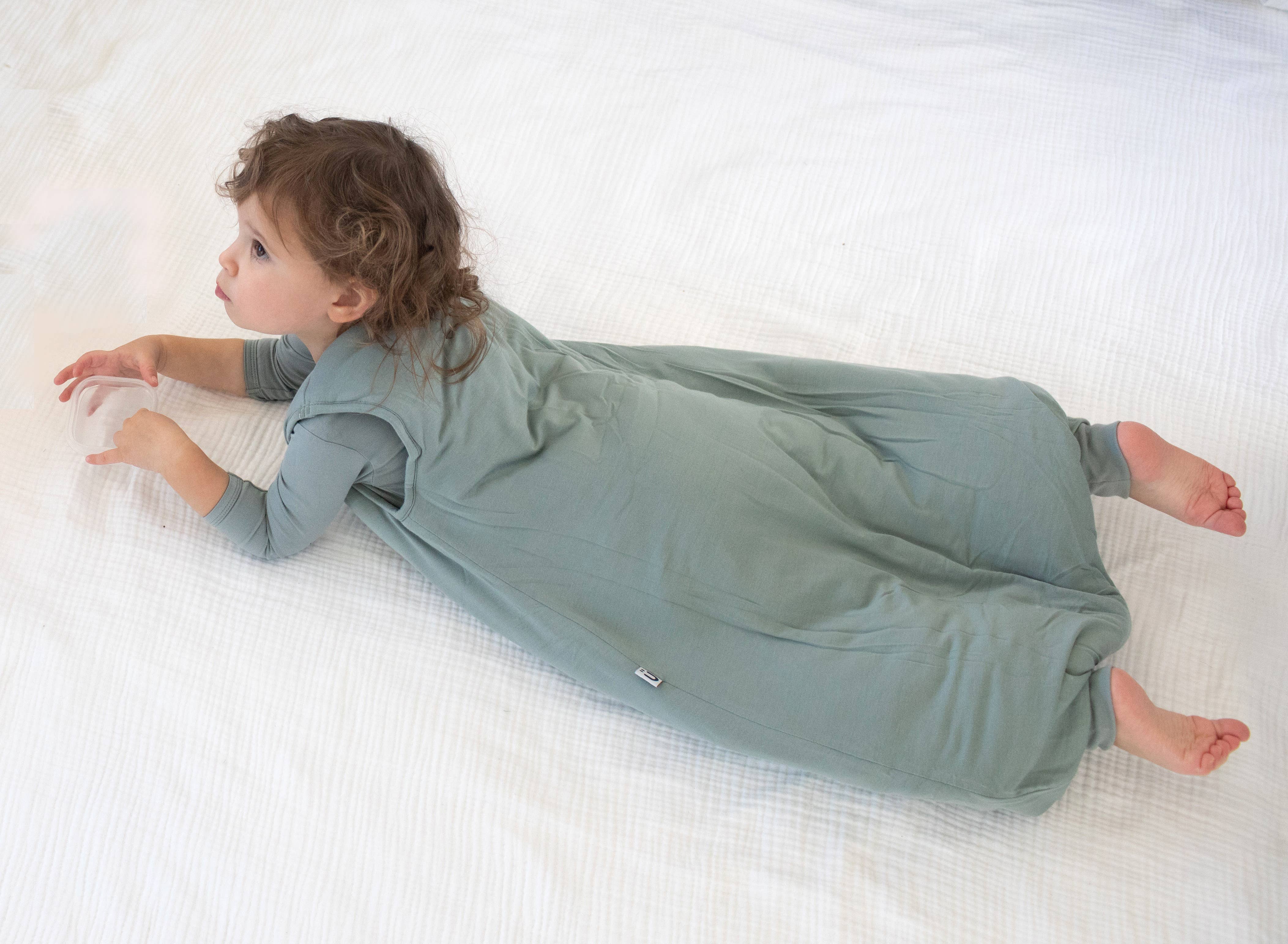 SLEEP BAG WALKER: Sage / 18-24 months / 1.0-Little Sprout