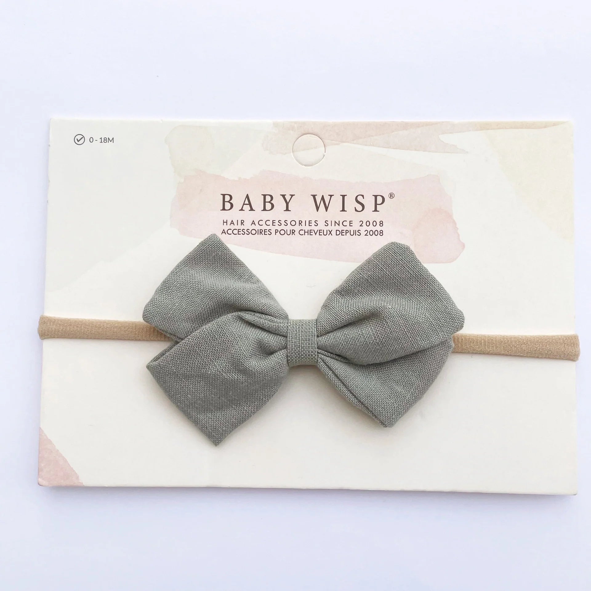 Emma Fabric Baby Bow Infant Headband-Little Sprout