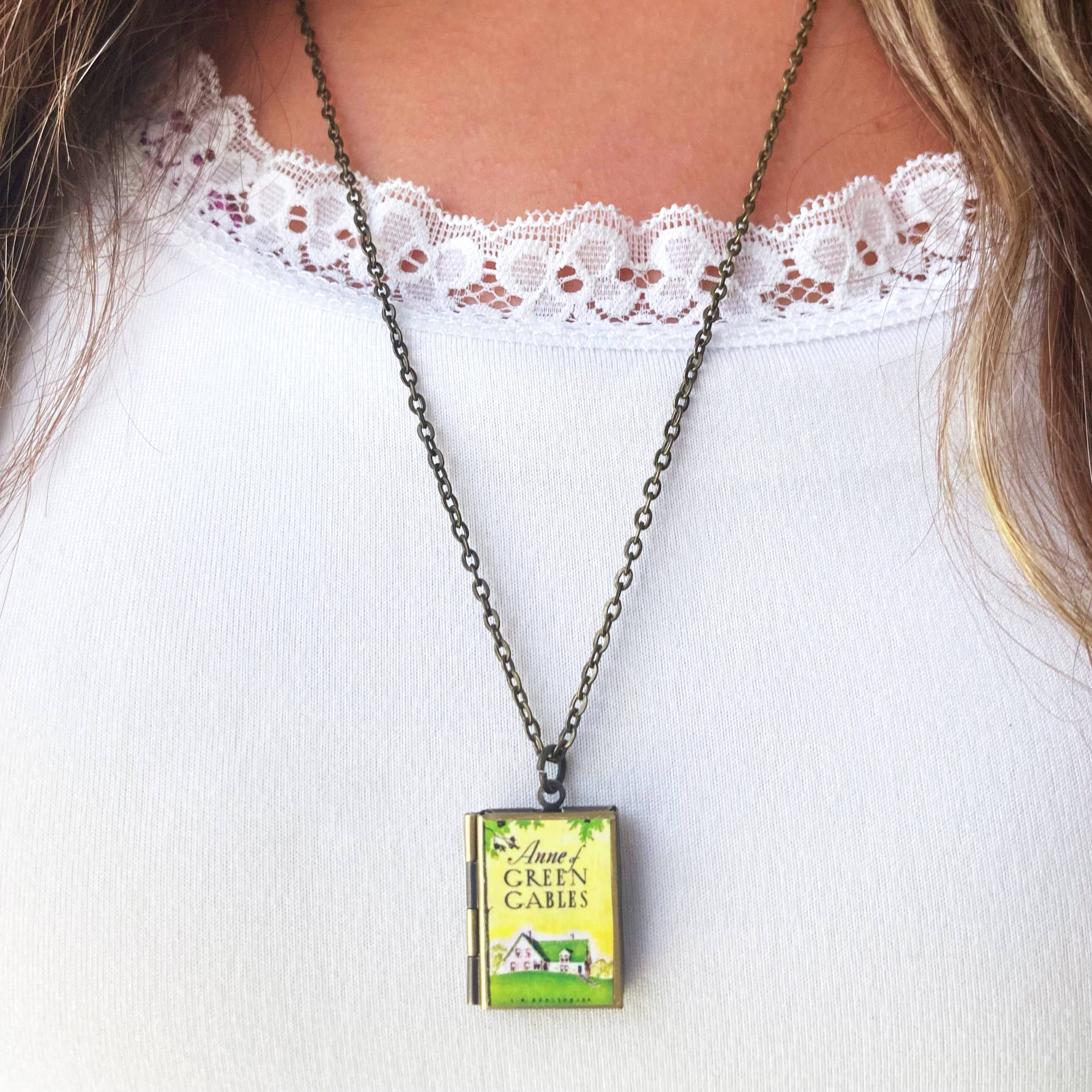 Book Locket Anne of Green Gables - Home: Bronze-Little Sprout