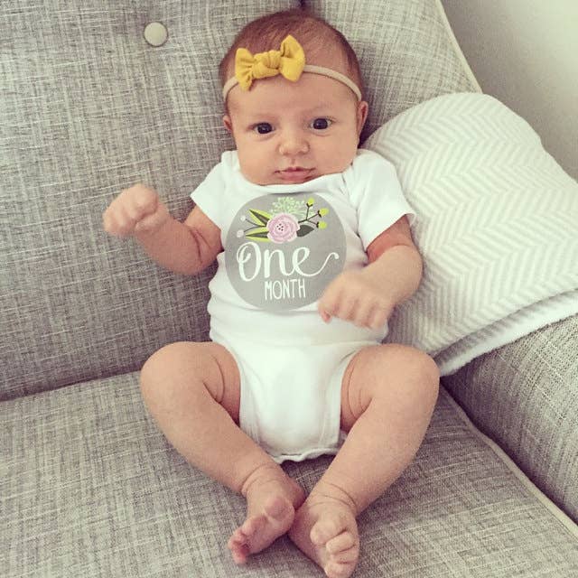 Mustard Tied Bow on Headband-Little Sprout