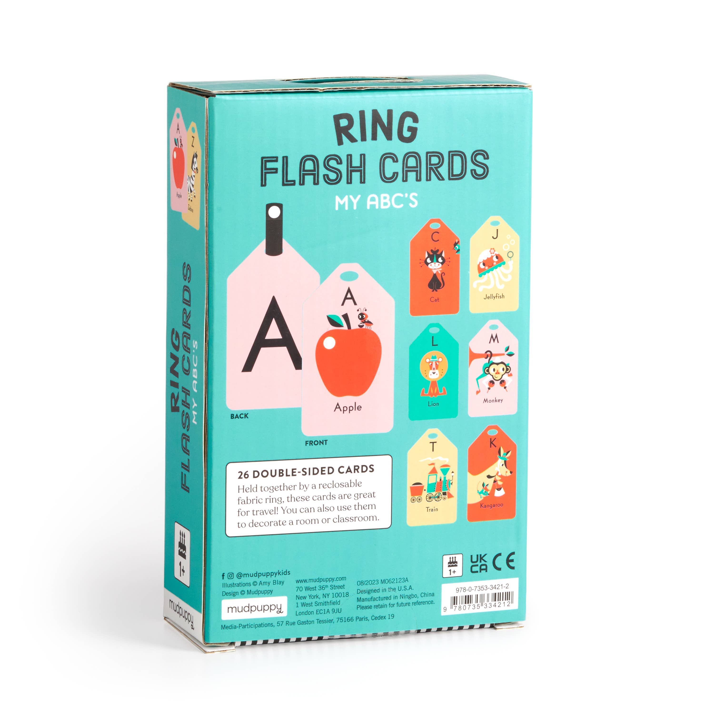 My ABC'S Ring Cards-Little Sprout