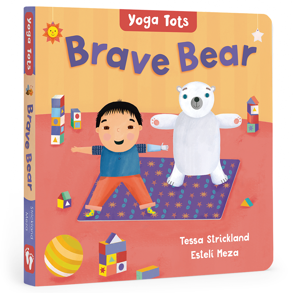 Yoga Tots: Brave Bear: Board Book-Little Sprout