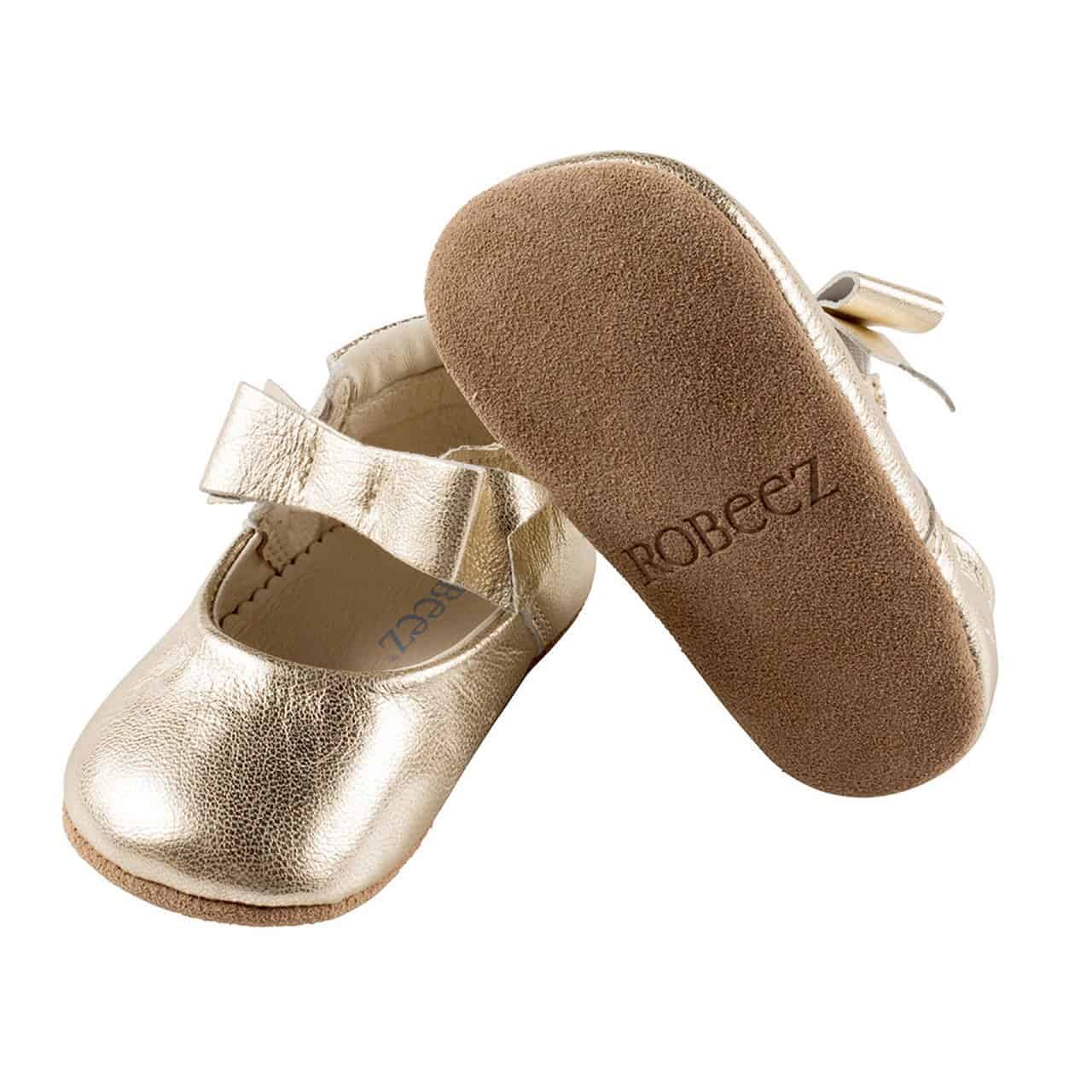 First Kicks Sofia- Gold-Little Sprout
