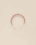 Floral Headband - Dusty rose-Little Sprout