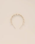 Floral Headband - Ivory-Little Sprout