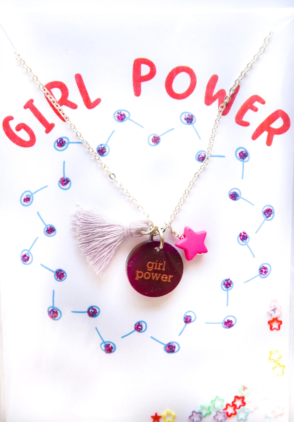 Girl Power Necklace-Little Sprout