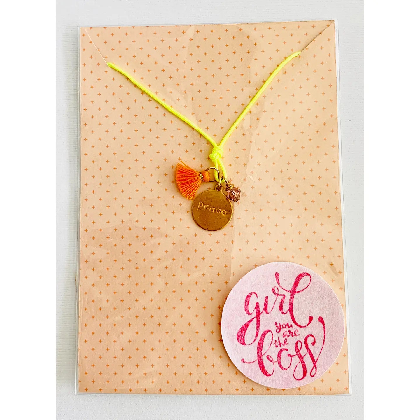 Sweet Little Things Necklace Girl You Are the Boss-Little Sprout