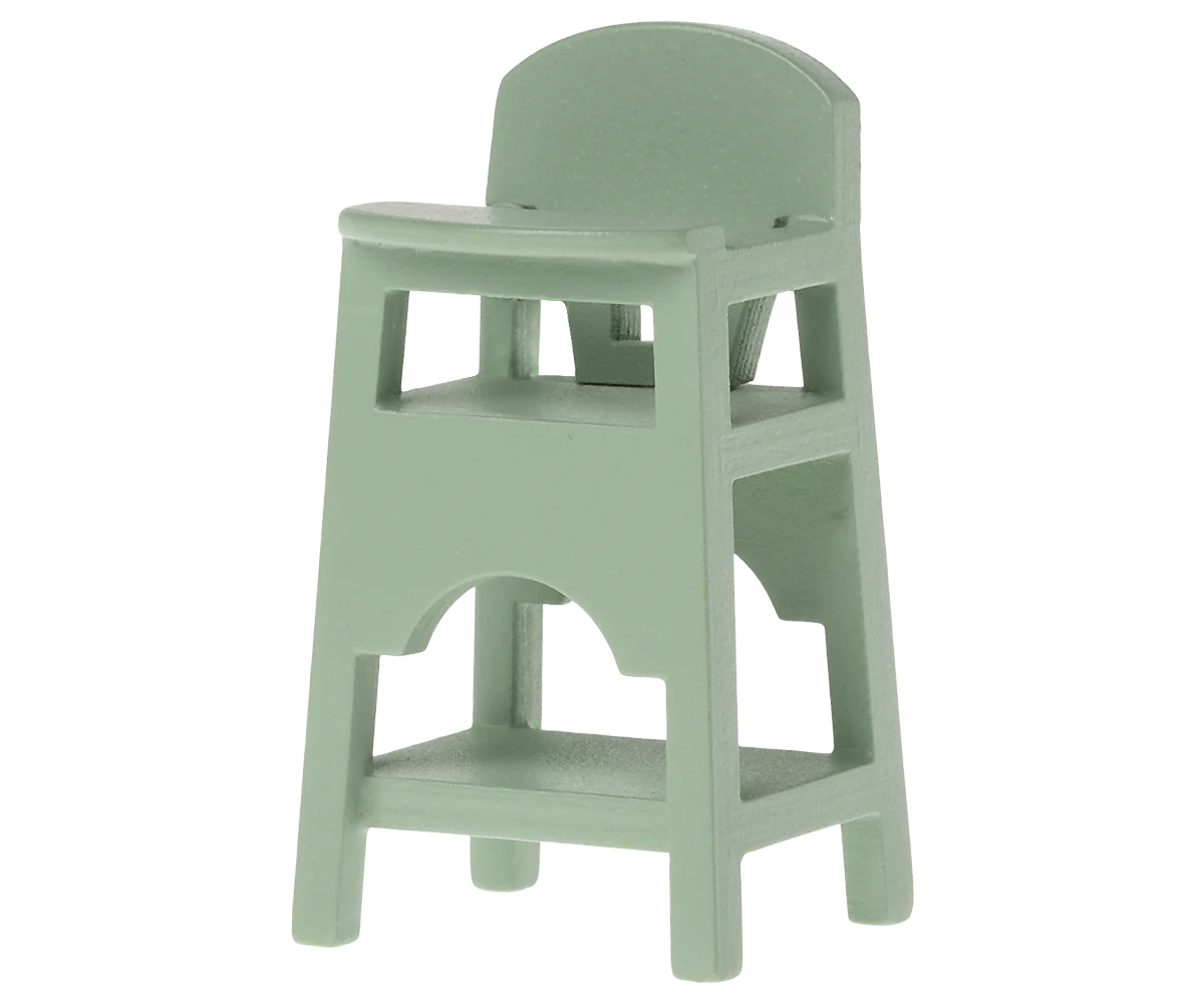 High Chair, Mouse - Mint-Little Sprout