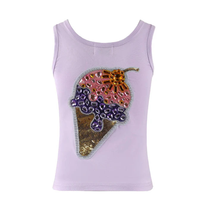 Lola and the Boys Ice Cream Gems Tank Little Sprout