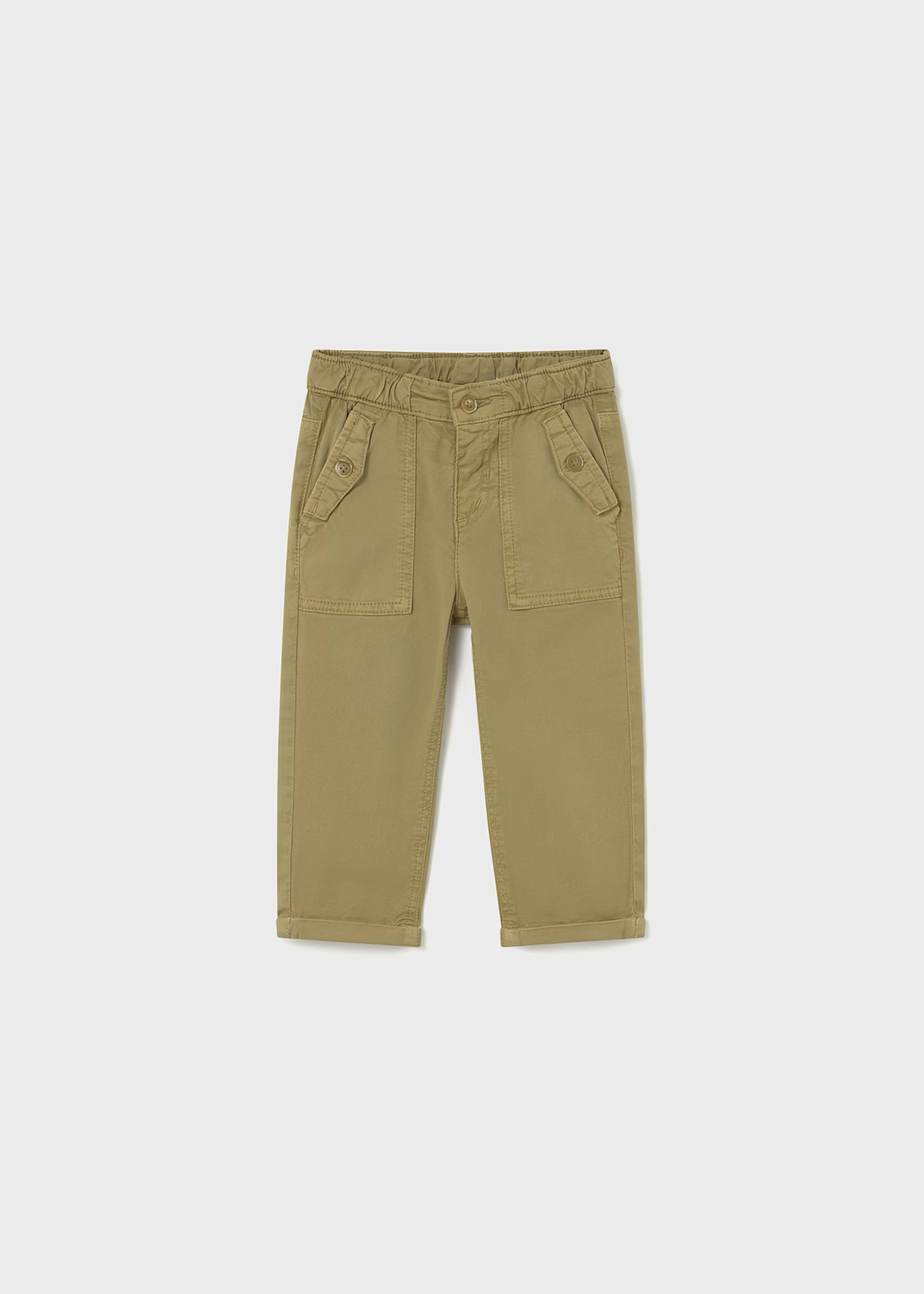 Mayoral Baby Twill Pants Camel Little Sprout