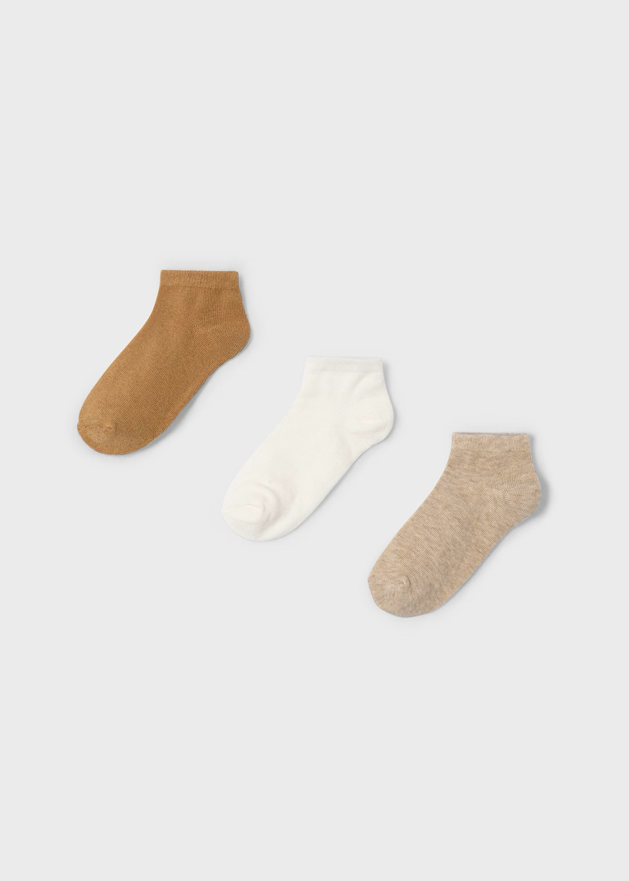 Set of 3 Plain Socks -Little Sprout