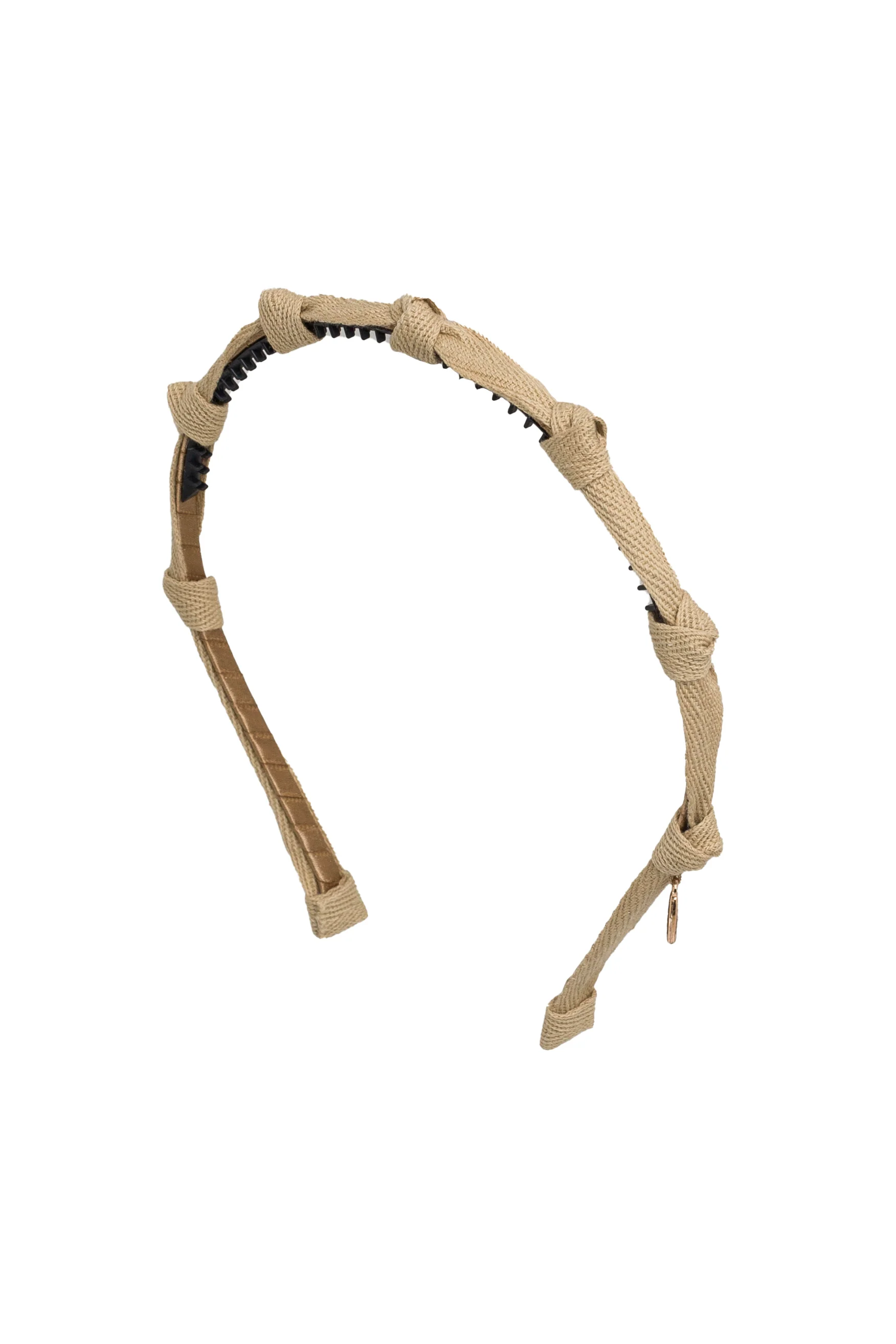 Rosebud Headband - Sand-Little Sprout