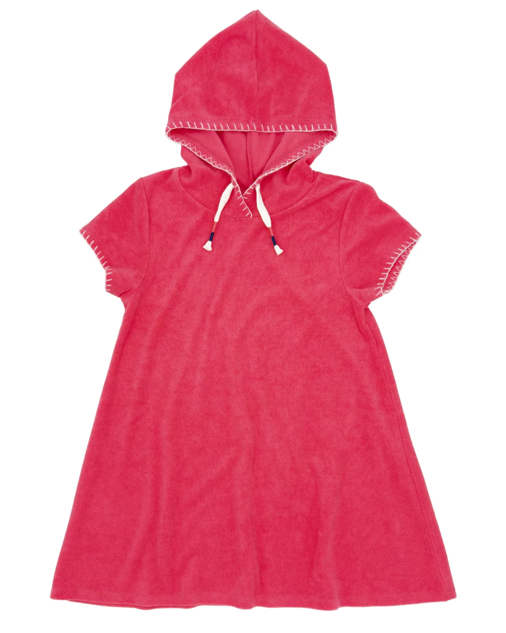 Summer Vibes Cover-Up - Hot Coral-Little Sprout