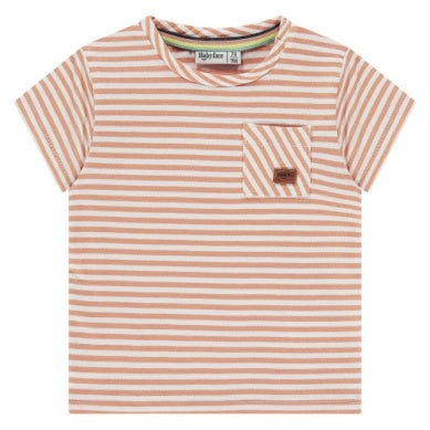 Babyface Baby Boy Short Sleeve T Shirt Orange Little Sprout