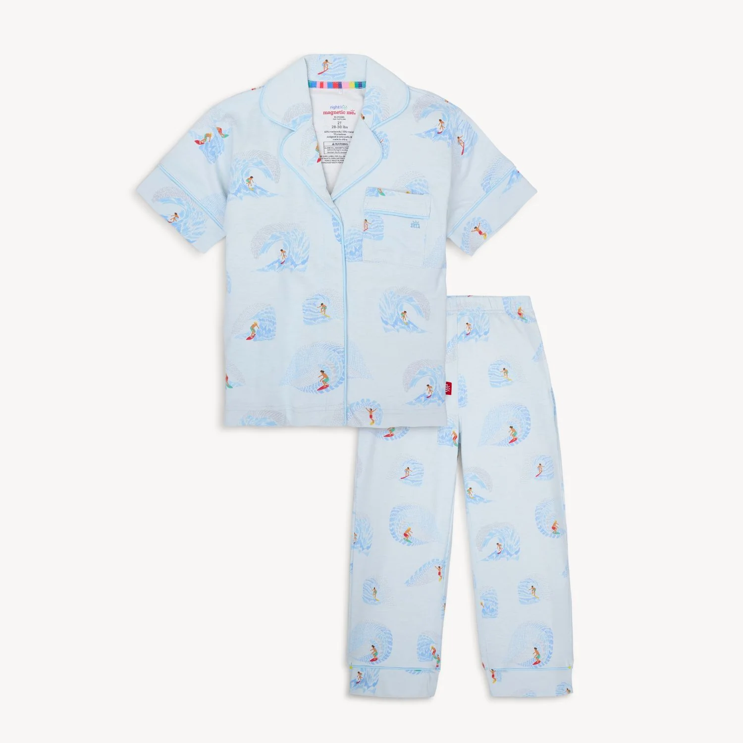 Right Fit Magnetic Classic PJ Set - Big Sur-Little Sprout