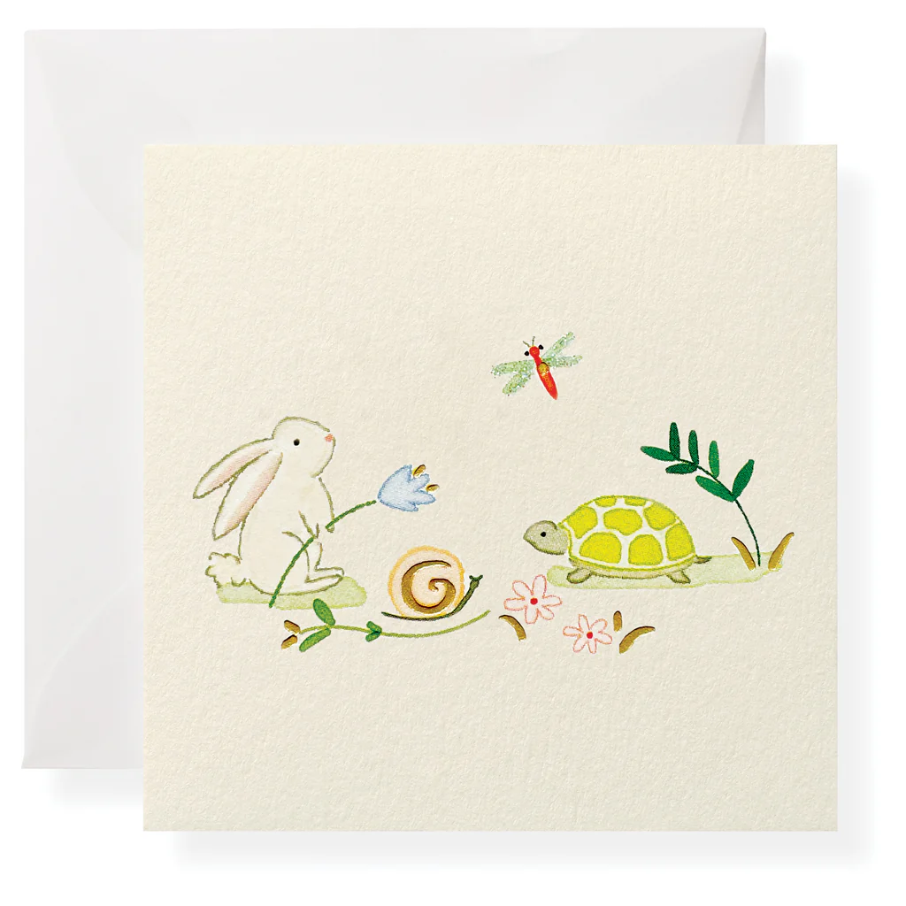 Turtle and a Hare Individual Gift Enclosure-Little Sprout