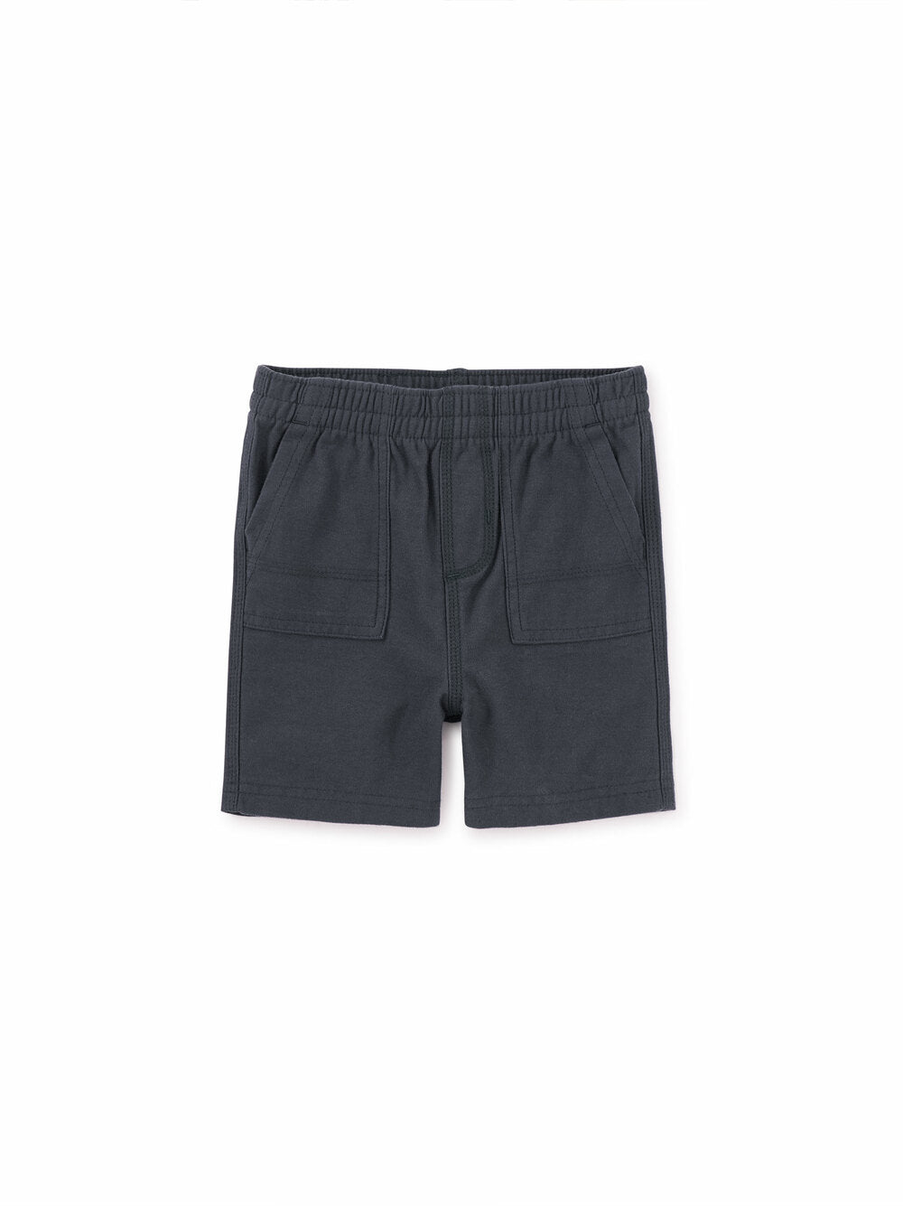 Baby Playwear Shorts - Indigo-Little Sprout