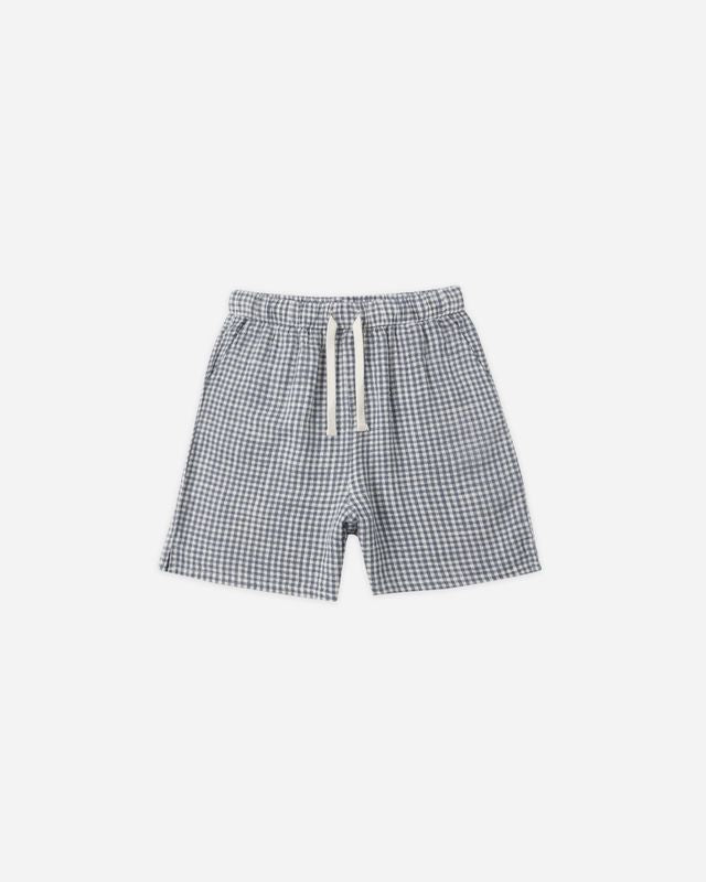 Rylee and Cru Perry Short Marine Gingham