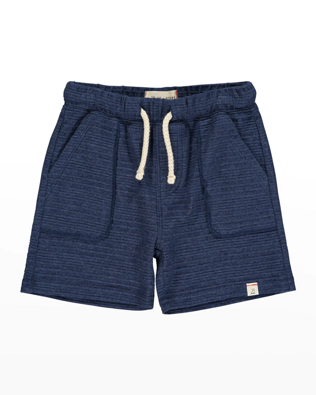 Bluepeter Shorts - Navy Ribbed