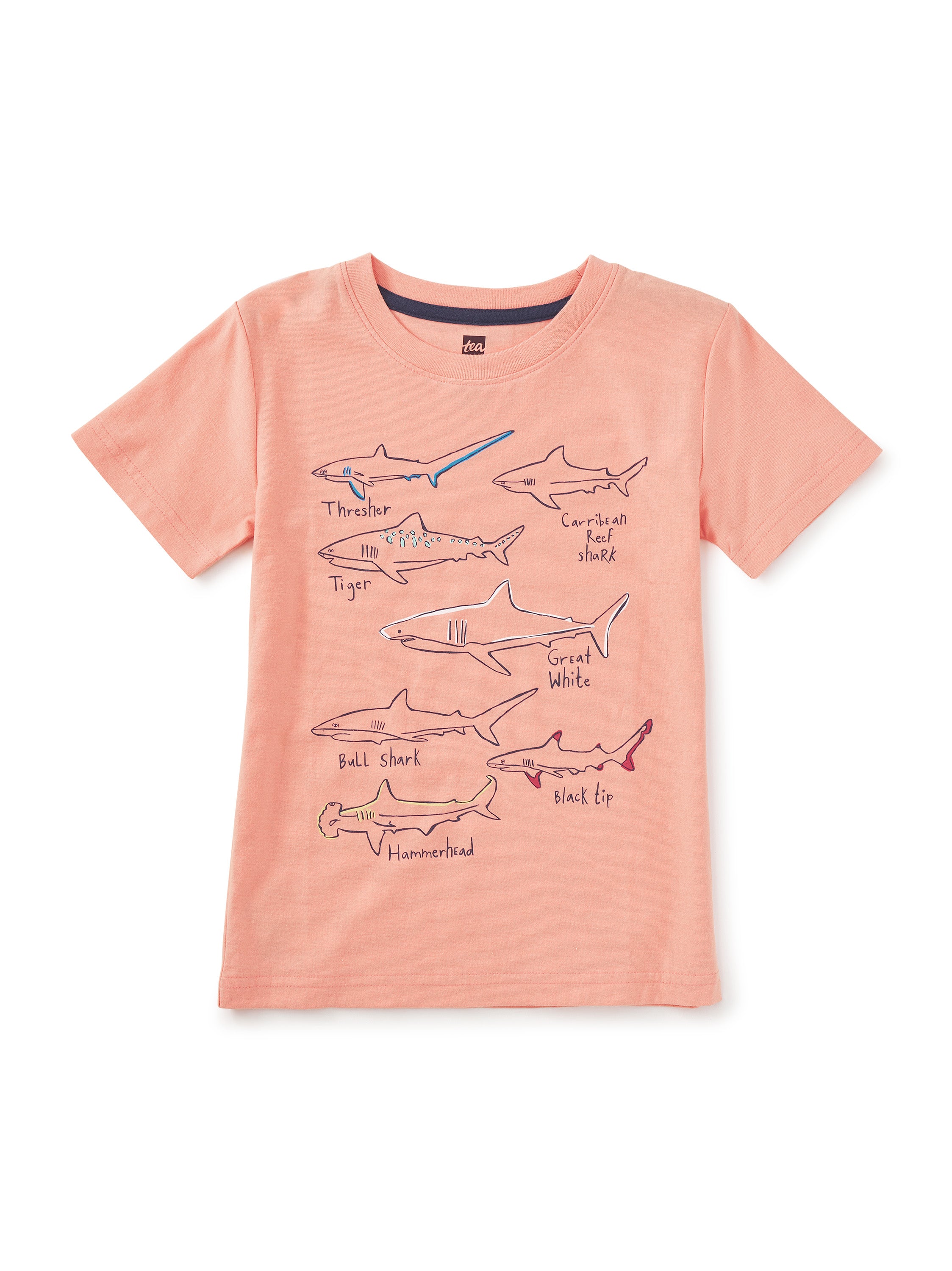 Tea Collection Shark Tales Graphic Tee Little Sprout