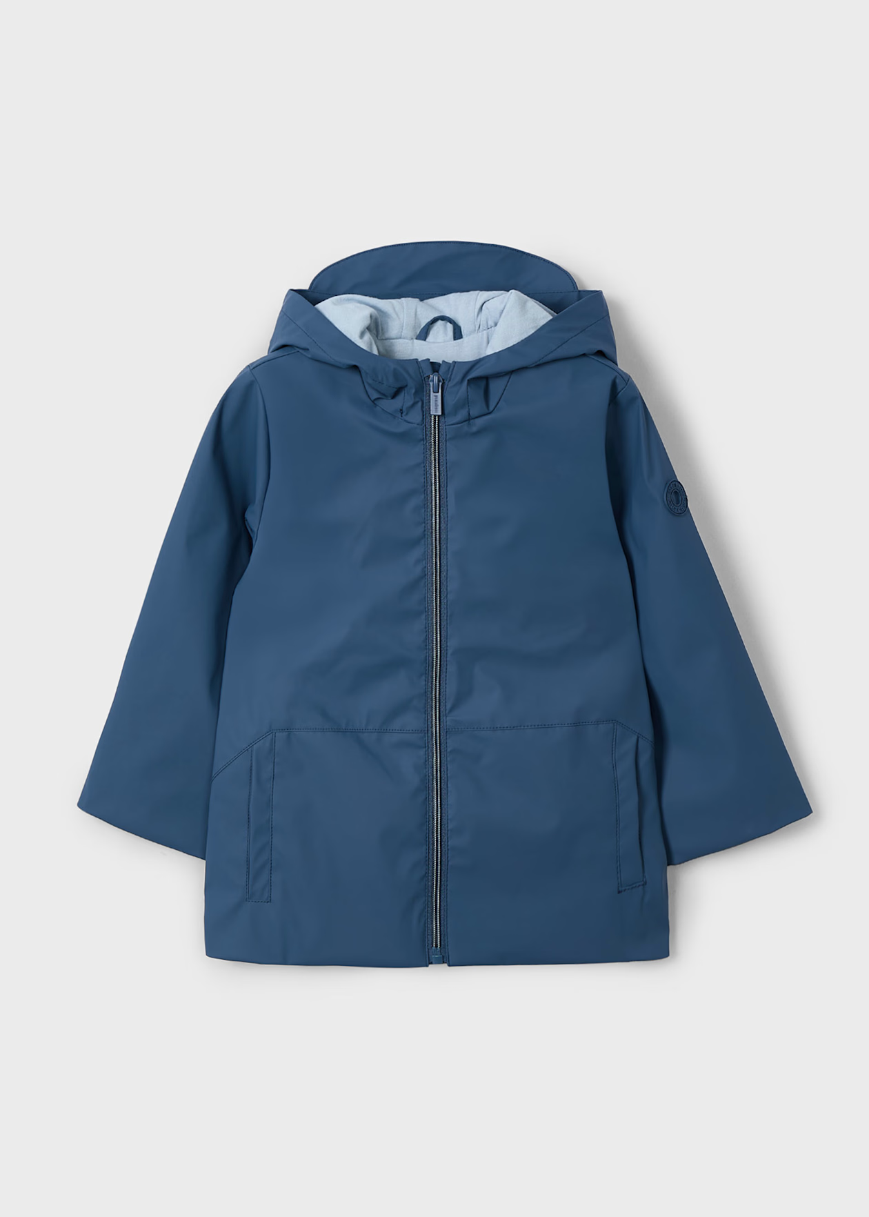 Hooded Raincoat - Midnight-Little Sprout