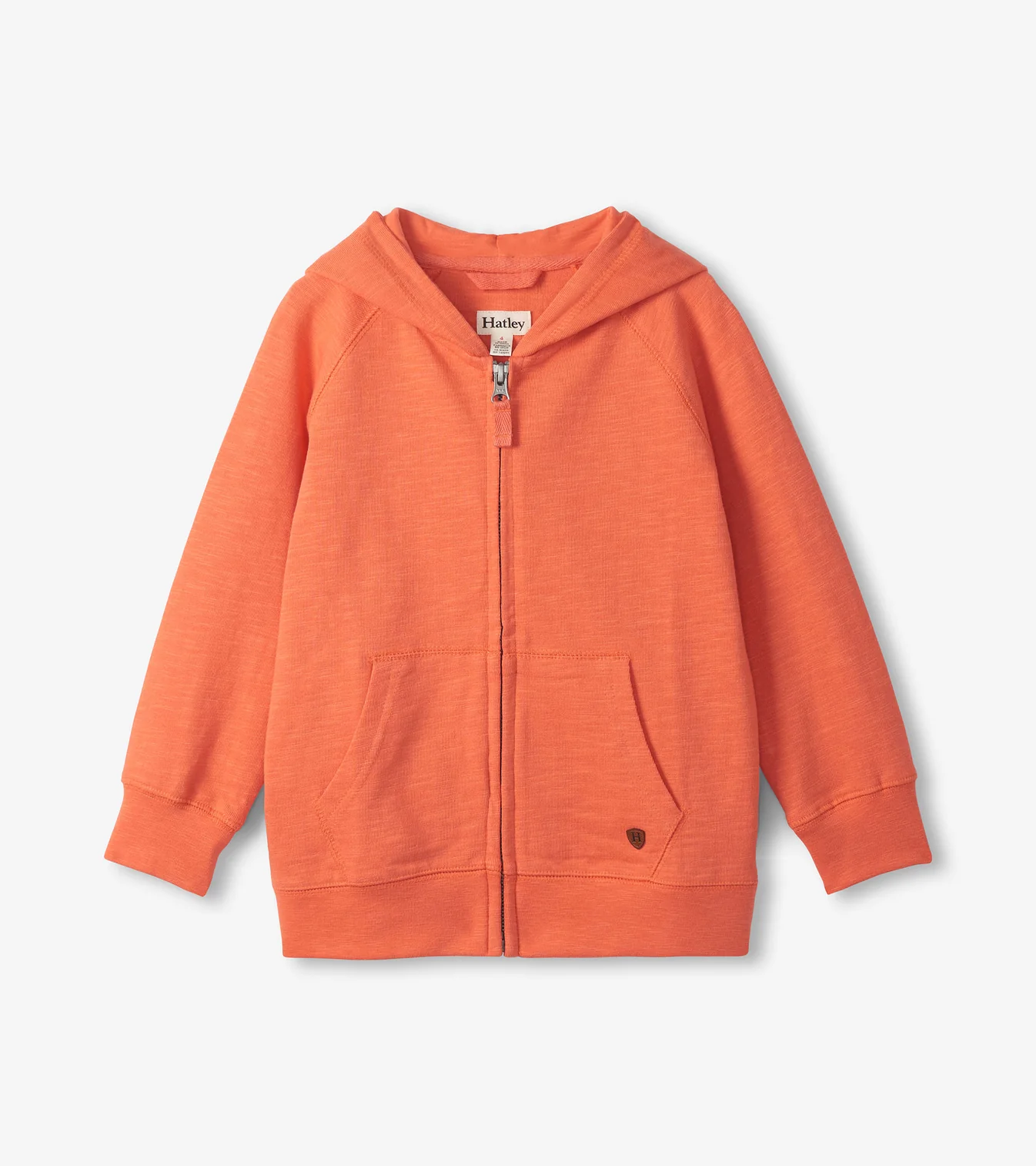 Hatley Boys Full Zip Hoodie Flamingo Little Sprout