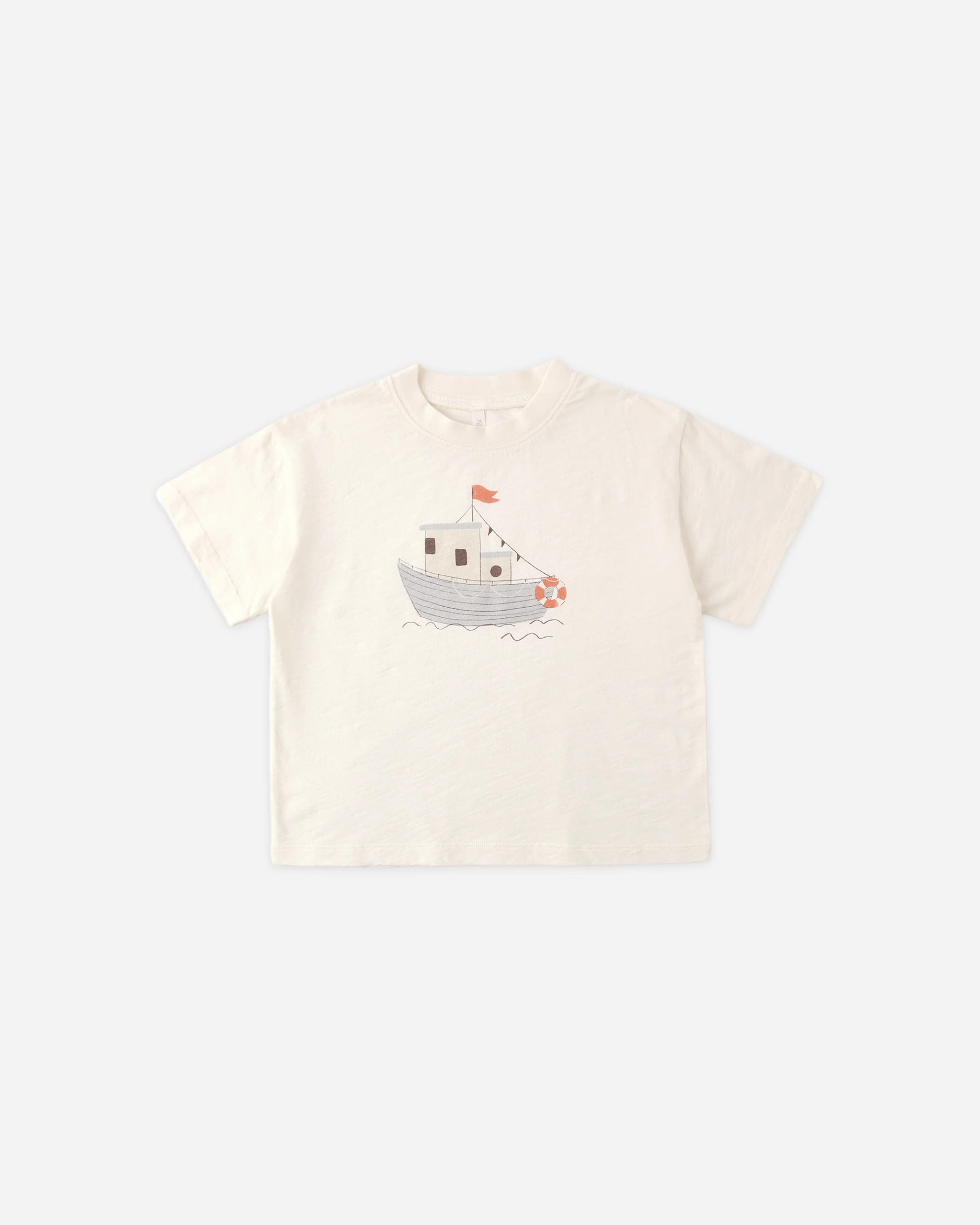 Rylee and Cru Relaxed Tee Tug Boat Little Sprout