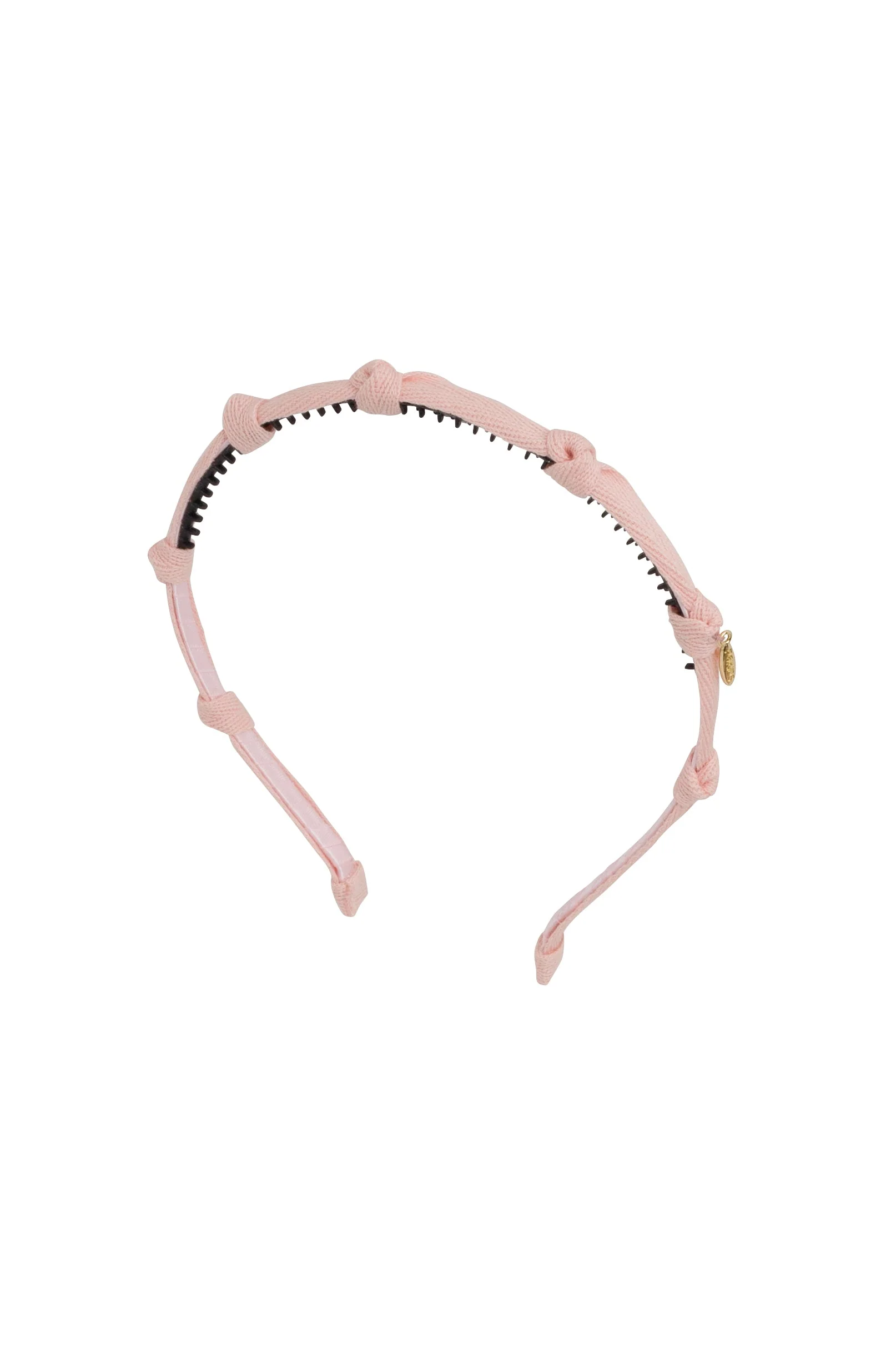 Rosebud Headband - Light Pink-Little Sprout