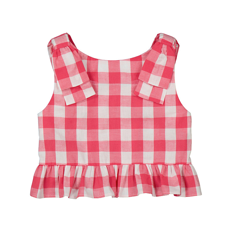 Peplum Top - Peony-Little Sprout