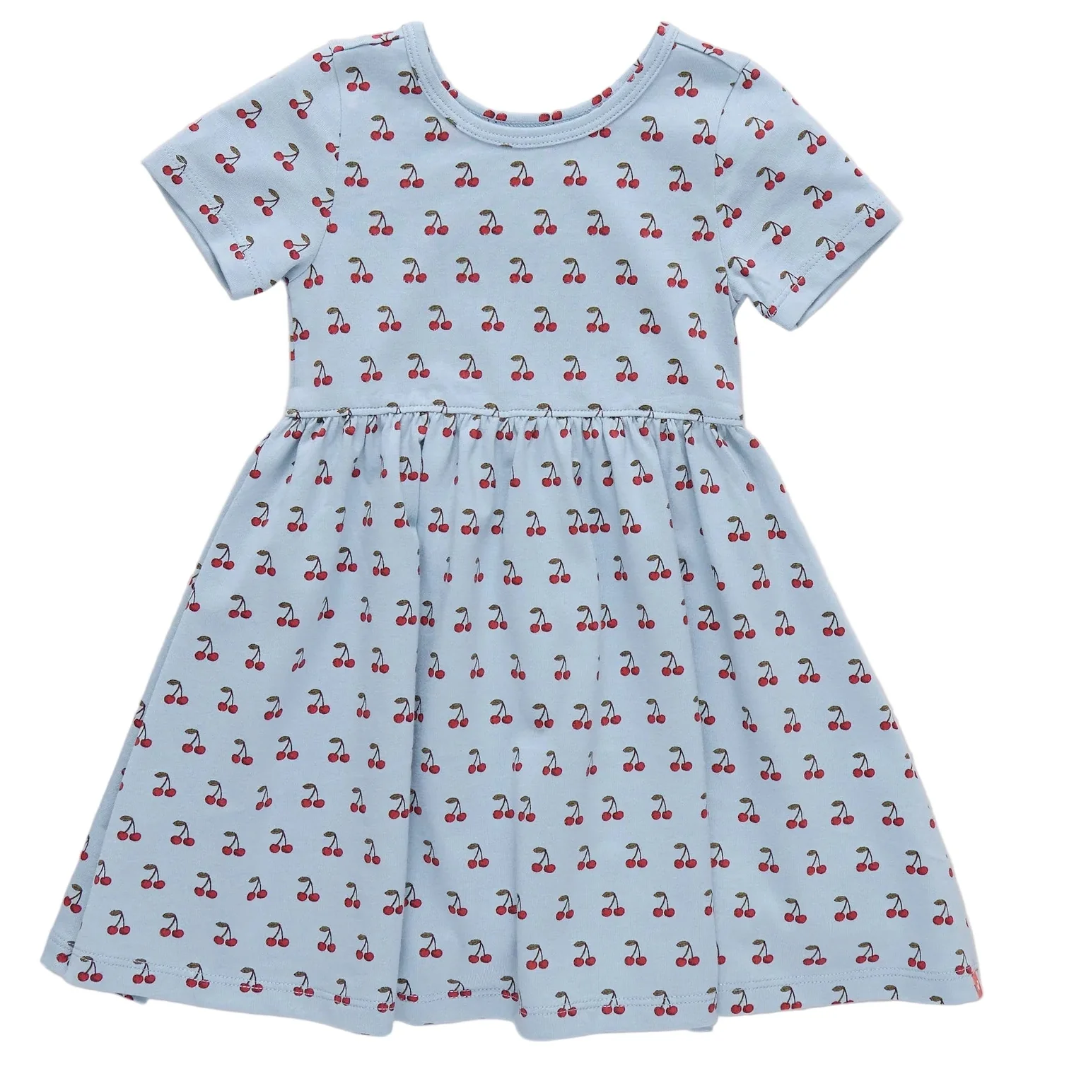Pink Chicken Coop Sunny Dress Cherries Little Sprout