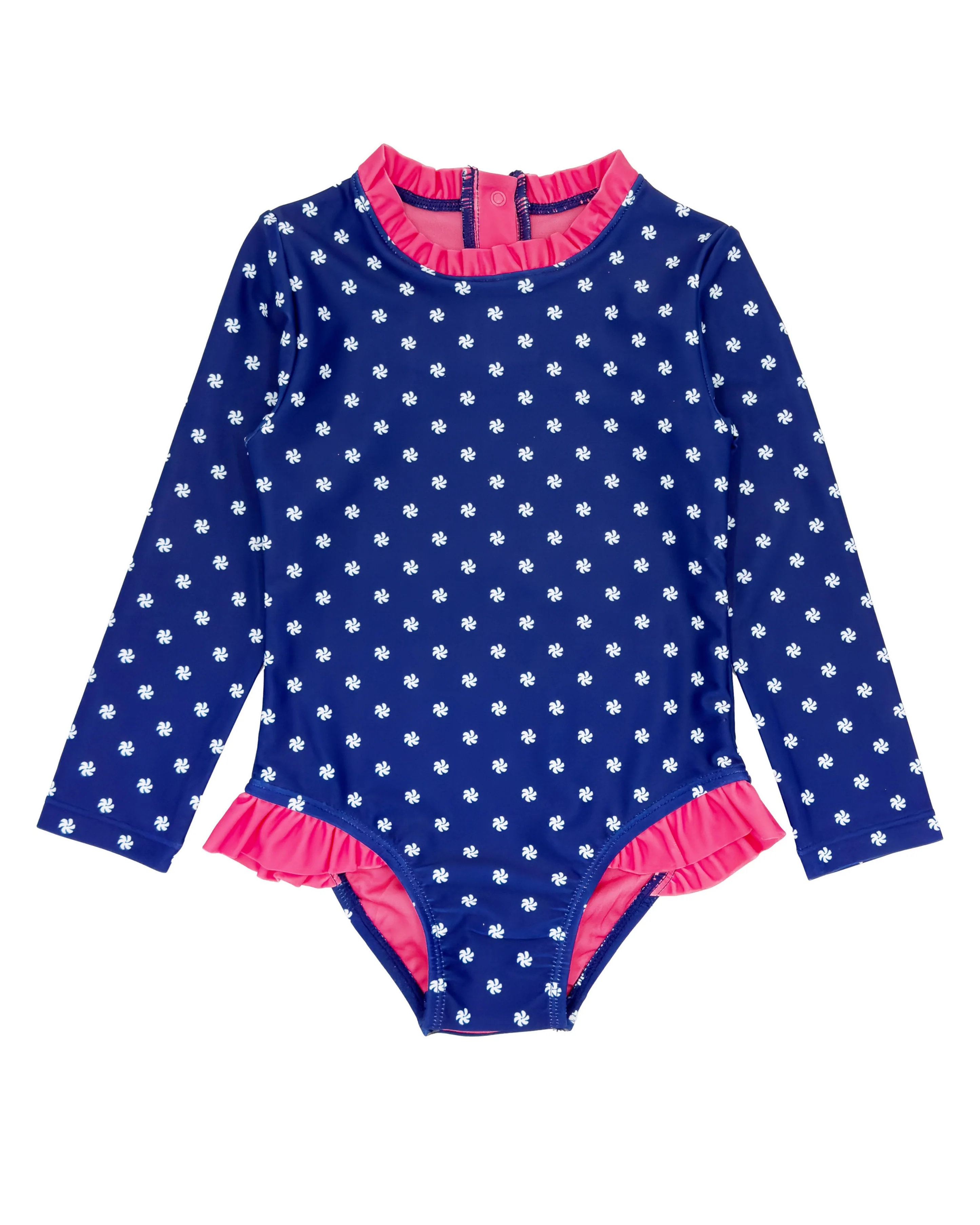 Frill Chaser Surf Suit - Twilight-Little Sprout