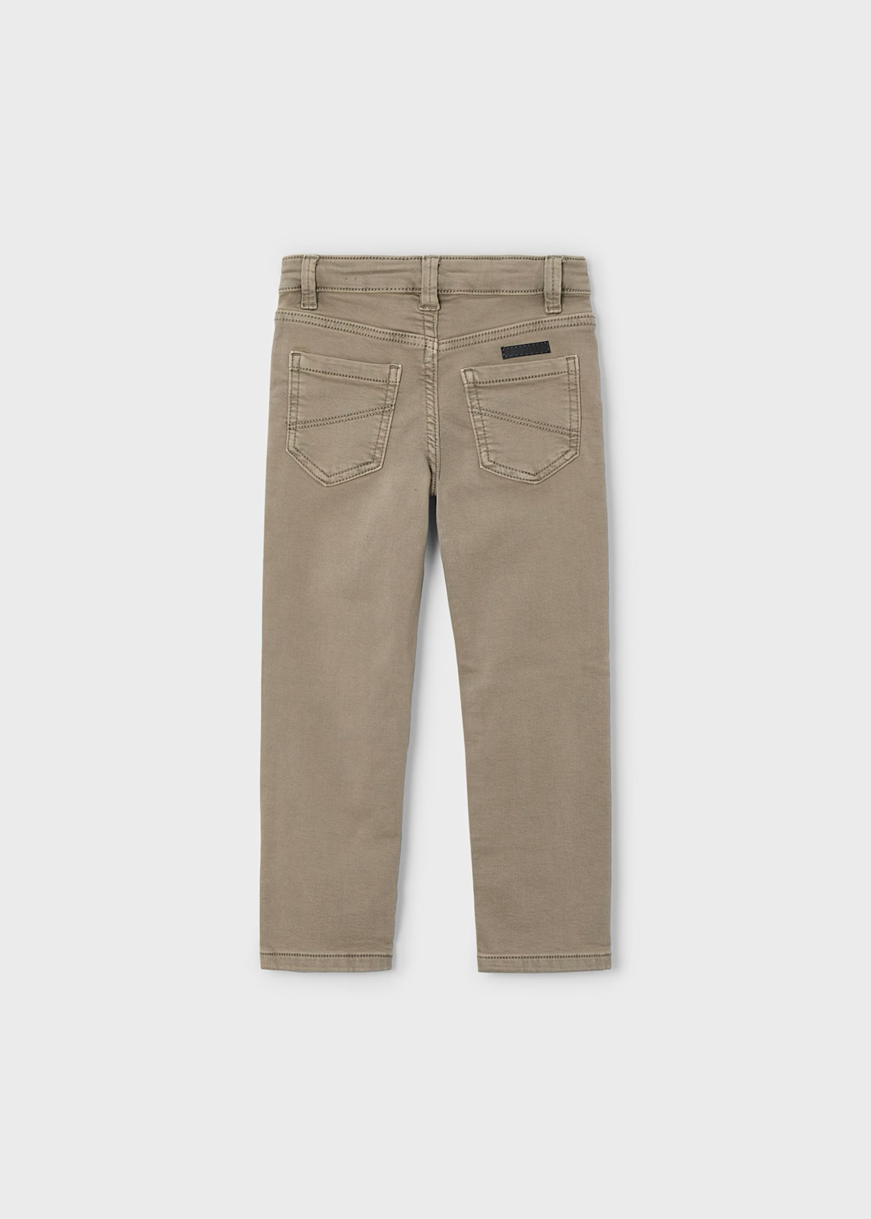 Straight Leg Pants - Tahini