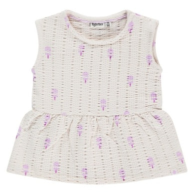 Babyface Baby Girls Sleeveless T Shirt Ivory Little Sprout