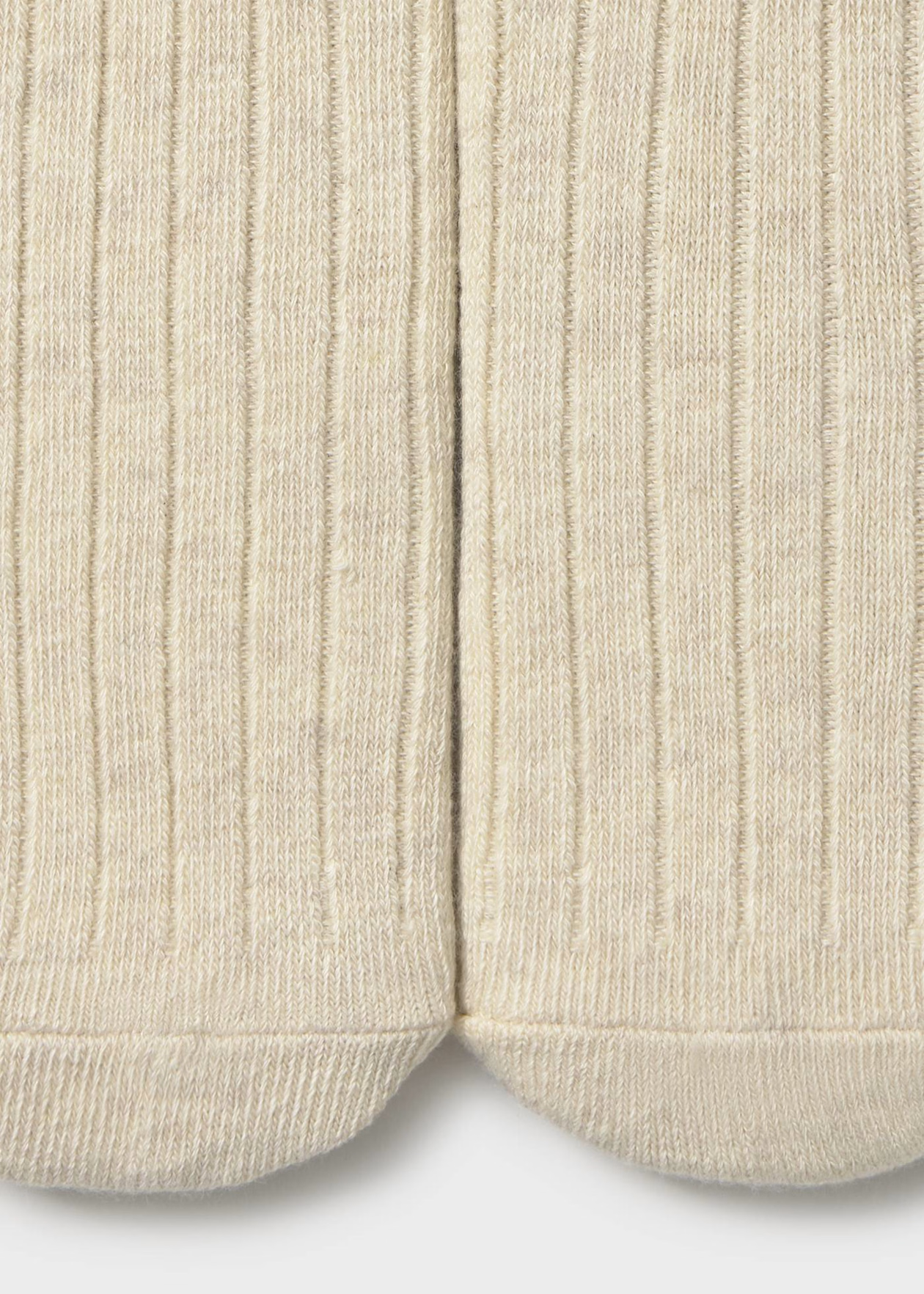 Ribbed Tights - Sand Heather