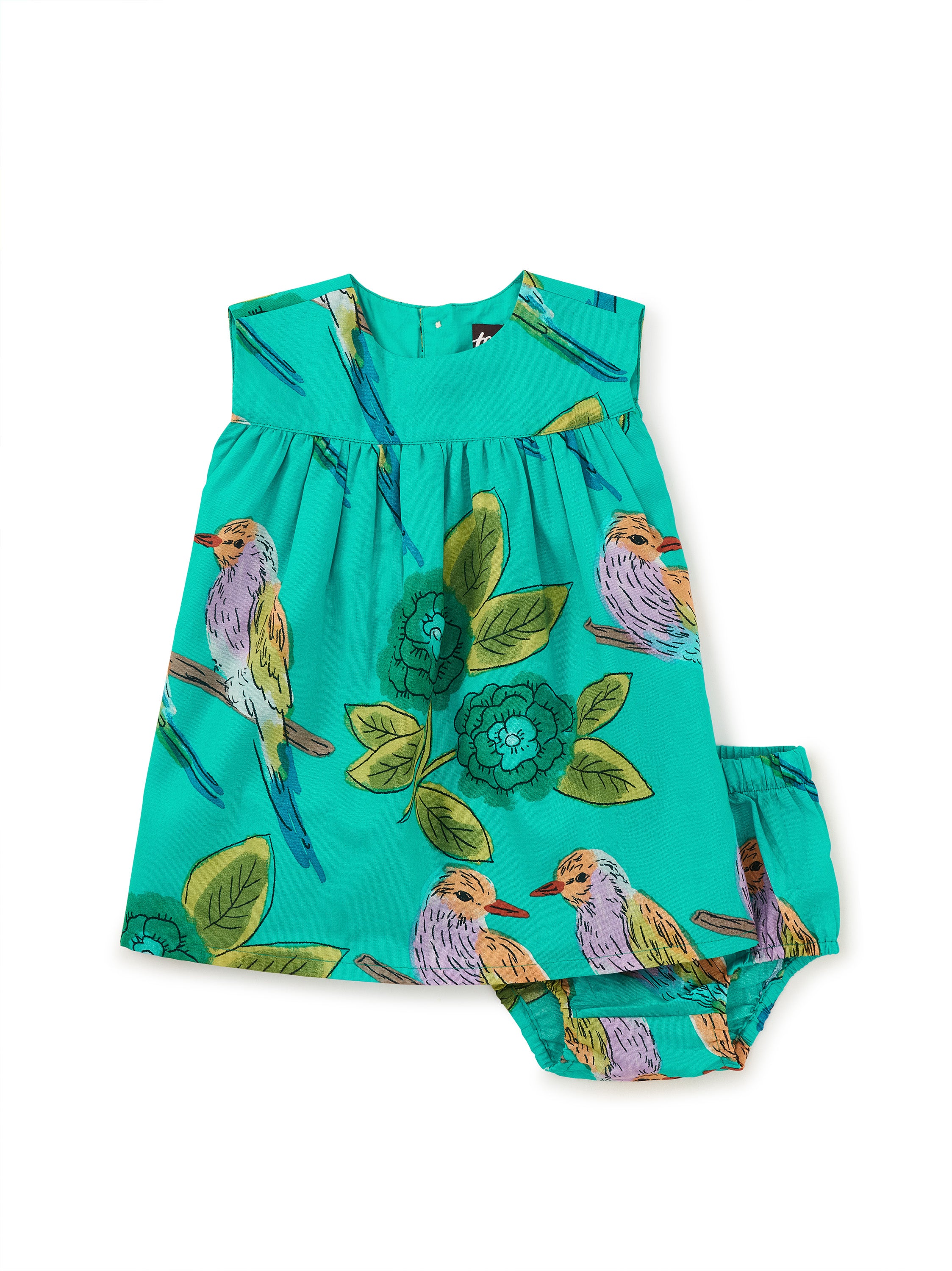 Printed Empire Baby Dress Set -Little Sprout