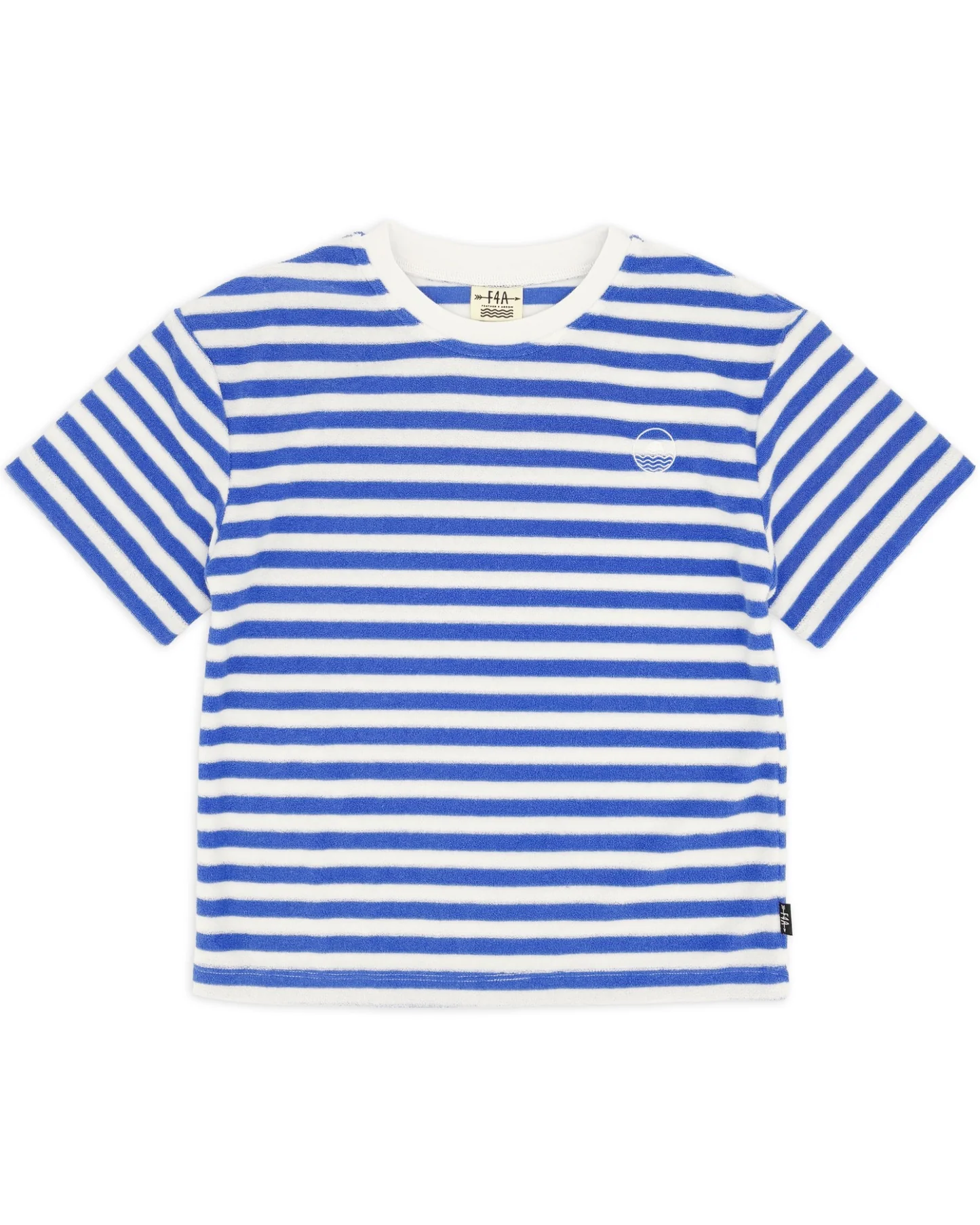 Feather 4 Arrow Hang Around Terry Tee Marina Blue