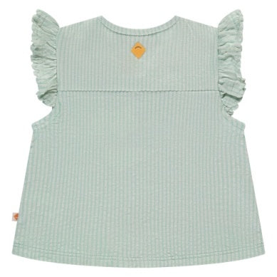 Baby Girls Short Sleeve T Shirt - Seafoam