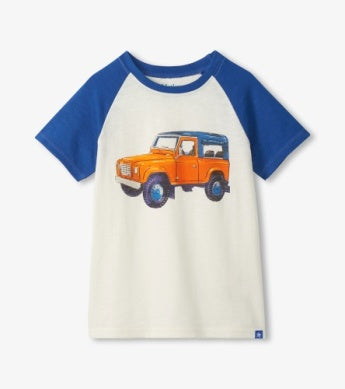 Hatley Raglan Tee Off Road little Sprout