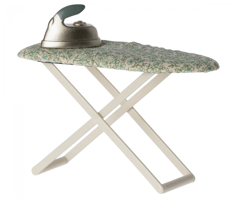 Iron and Ironing Board, Mouse - Green-Little Sprout