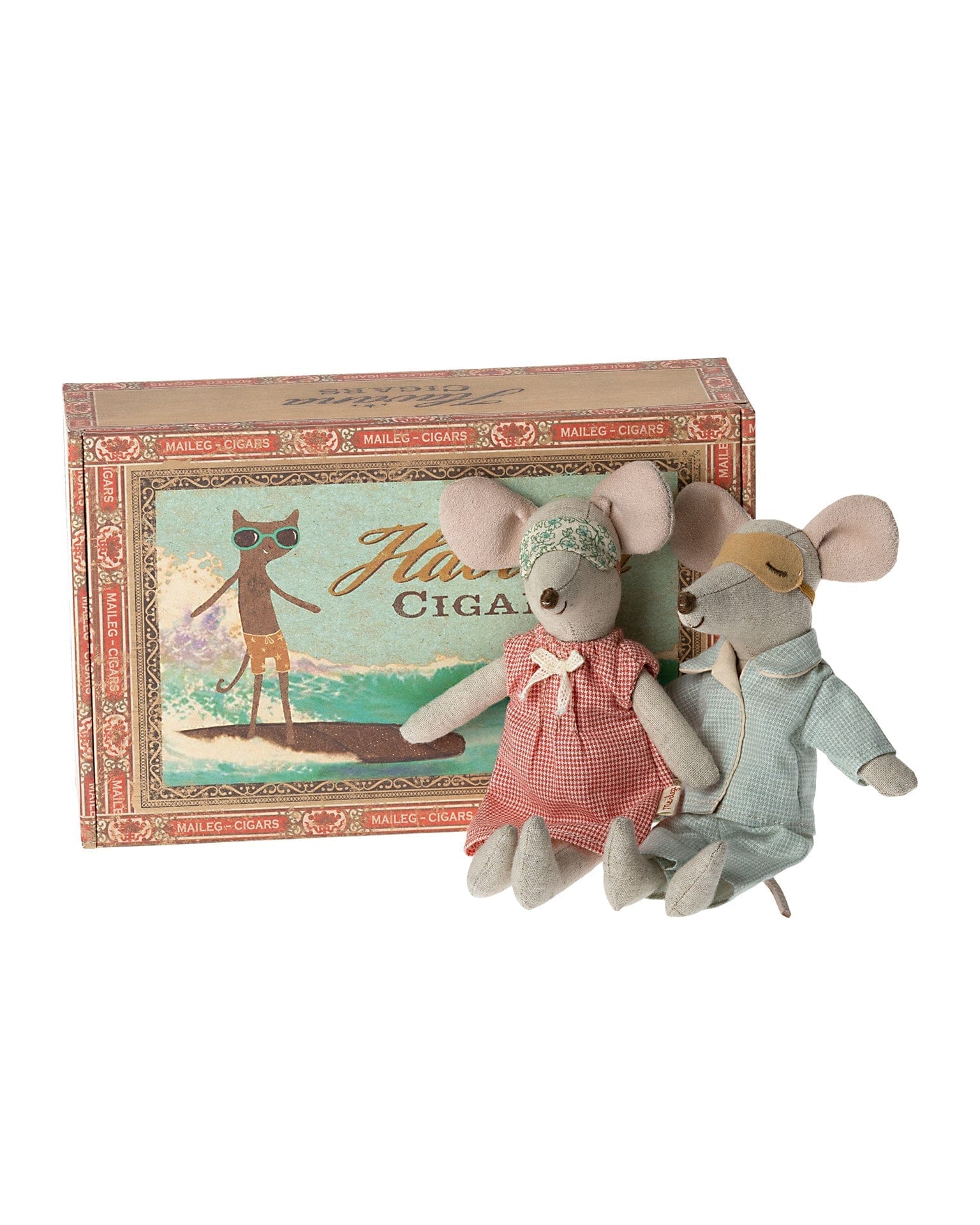 Mum and Dad in Cigar Box-Little Sprout