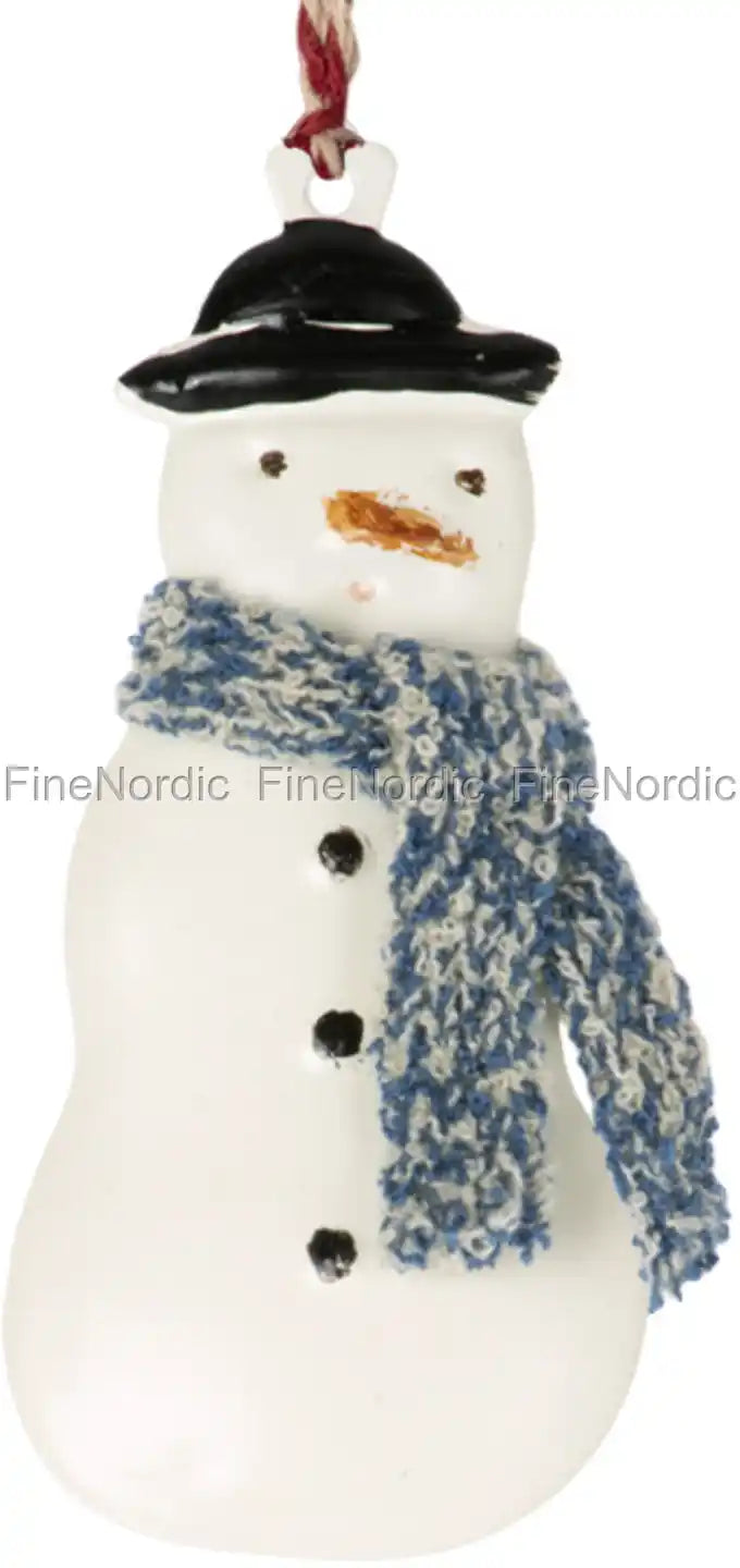 Metal Snowman Ornament-Little Sprout