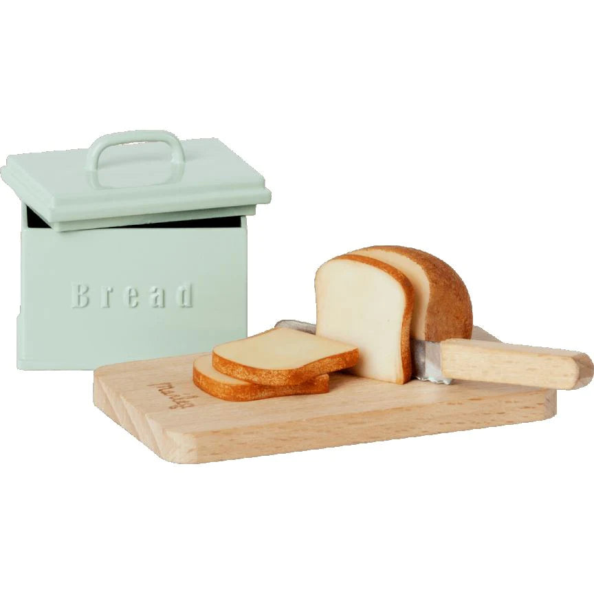 Bread Box W. Utensils-Little Sprout