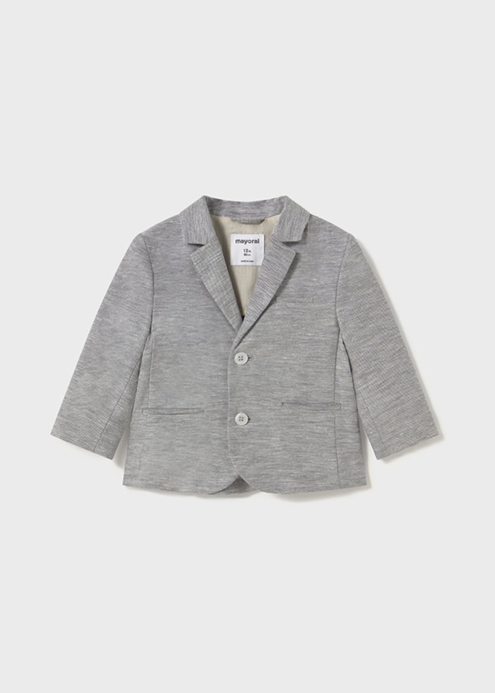 Dress Jacket - Charcoal-Little Sprout