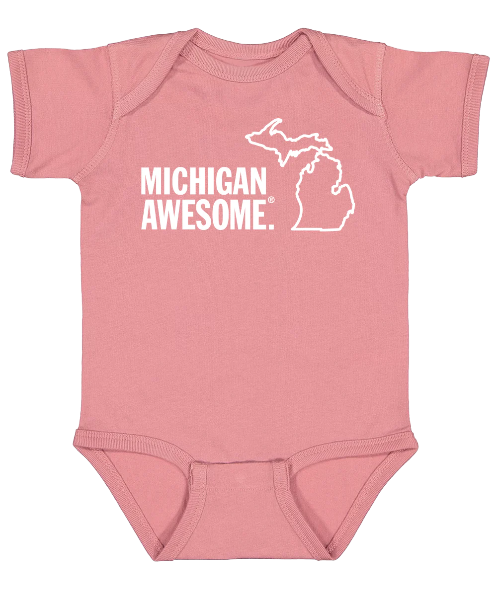 Michigan Awesome Onesie-Little Sprout
