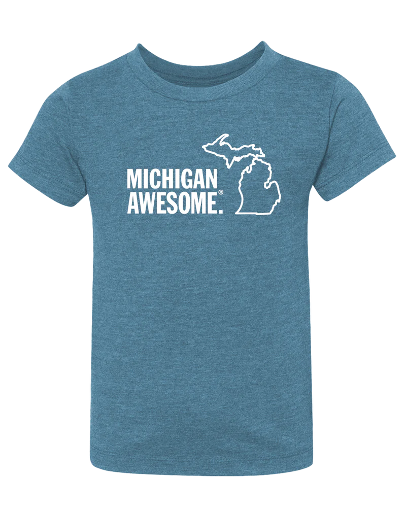 Michigan Awesome Tee-Little Sprout