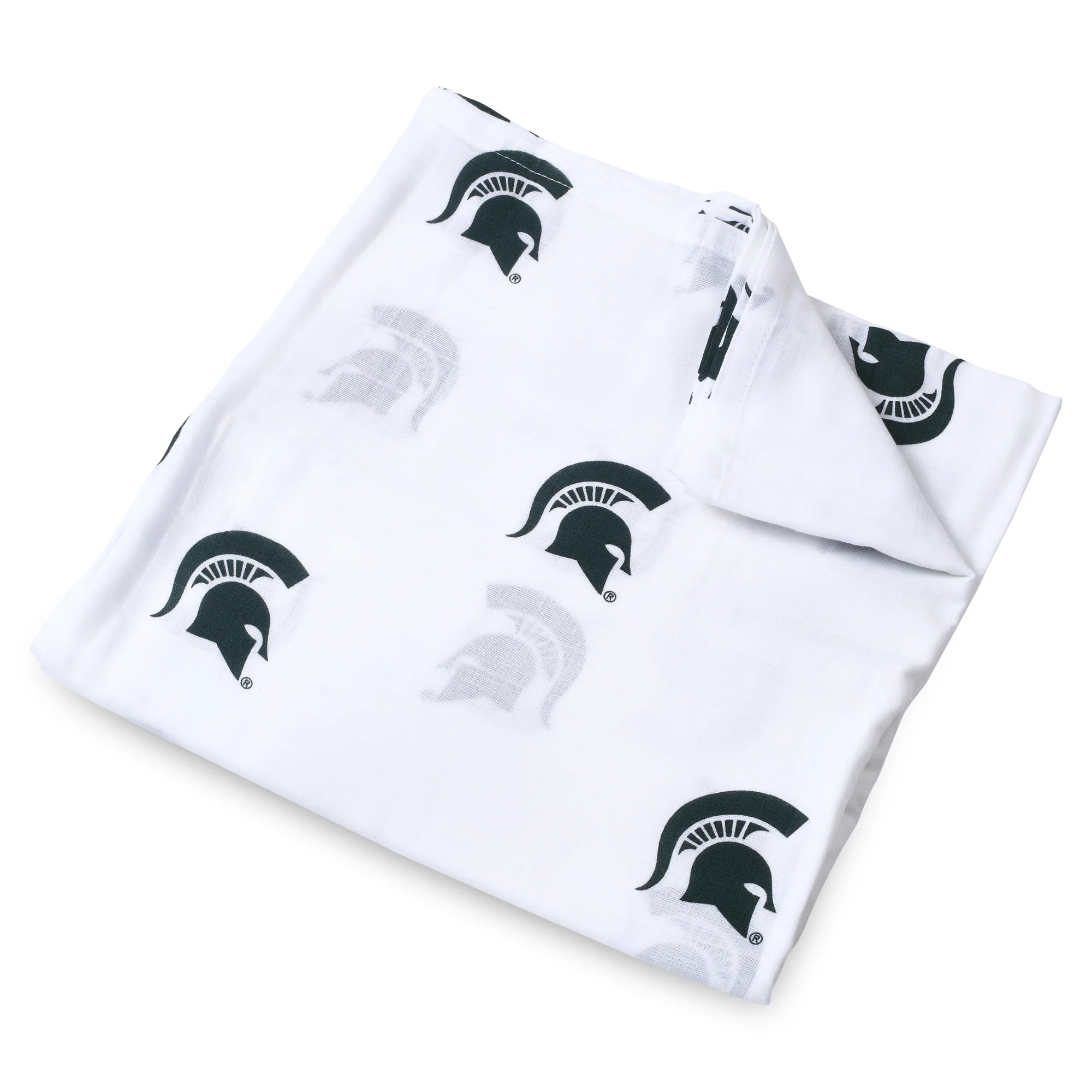 Licensed Michigan State University Muslin Swaddle-Little Sprout