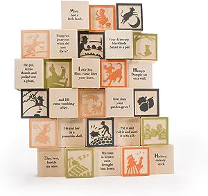 Nursery Rhyme Classic Block Set-Little Sprout