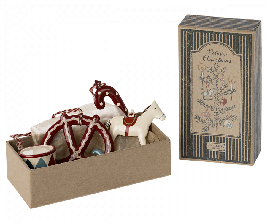Metal Ornament Set - Peter's Christmas-Little Sprout