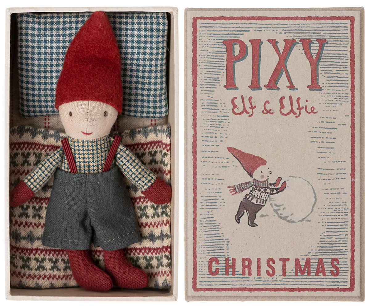 Pixy Elf In Matchbox-Little Sprout